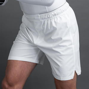 Pantalones cortos de boxeo de primera calidad para hombre con bordado personalizado y logotipo personal de tela satinada y Cintura elástica ancha - Product Image 6