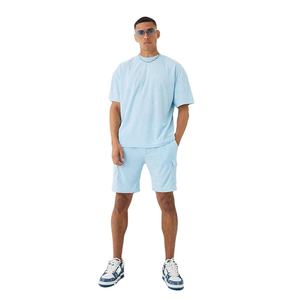 Camisa de Diseño Nuevo con Dos Bolsillos Laterales, Estilo Urbano, OEM, Cómoda, Diseño Moderno, Ropa para Hombre, Conjunto de Dos Piezas - Product Image 1