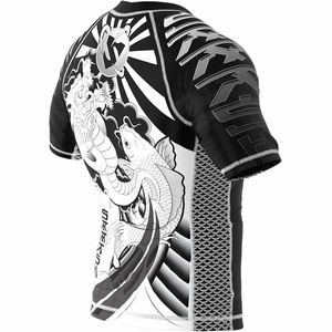 Rashguards rash GUARD BJJ rash GUARD พิมพ์ลายแบบกำหนดเอง - Product Image 6