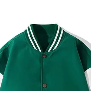 Chaqueta Universitaria de Lona para Hombre de Alta Calidad con Cuello Alto, Impermeable, Cortavientos y Transpirable, con Opciones de Logotipo y Diseño Personalizados - Product Image 3