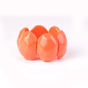 Brazalete de Resina Acrílica Turquesa, Diseño Clásico, Elegante, Unisex, Regalo para Bodas y Fiestas, para Mujer - Product Image 3