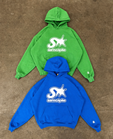 Setelan Hoodie Crop Kustom Pria dengan Cetakan Grafis Vertikal di Samping, Celana Sweatpants Baggy dengan Tali Serut, 2 Potong, Trendi