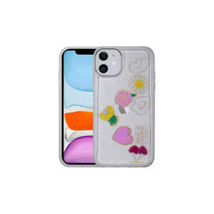 Étui en silicone rigide brillant à motifs de luxe Netzy pour iPhone 11, coque de protection premium pour téléphones mobiles - Product Image 1