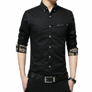 Chemises habillées pour hommes sur mesure 2026 Coupe ajustée Manches longues Rouge 100% coton Écologique Séchage rapide Respirant Mode - Product Image 2