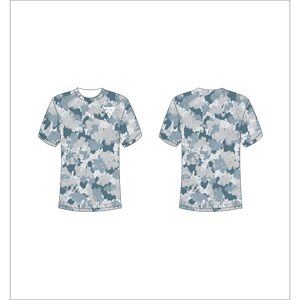 เสื้อยืดผู้ชายสั่งทำขายส่ง ลายพรางสีเทา พิมพ์ลายกราฟิก เสื้อยืดซับลิเมชั่น Tundra Trackstar OEM แบรนด์ส่วนตัว TSI-G05-P0569 - Product Image 1