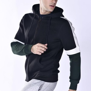 2025ฮู้ดผ้าฝ้าย100% แบบมีซิปสำหรับทุกเพศเสื้อกันหนาวมีฮู้ดเฮฟวี่เวทปรับแต่งโลโก้เฟรนช์เทอร์รี่ - Product Image 4