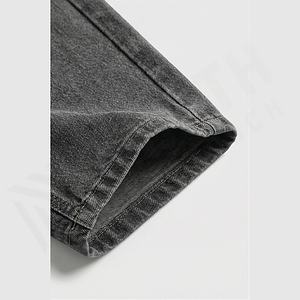 <b>Men</b> Denim <b>Jeans</b> Pant New Arrival Baggy Casual Wear Straight Hot Trends Distressed Wide Leg <b>Trousers</b> Customized Color Wholesale - Product Image 6