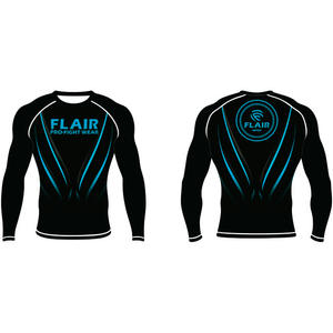 Personnalisé Durable Nylon BJJ Rash Guard Longue Protection UV Anti-UV Compression Chemise Respirant et Confortable - Product Image 1