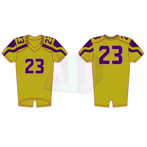 Uniforme Deportivo Transpirable para Equipos, Selección de Uniformes de Fútbol Americano, Material Corto de Spandex/Poliéster que Permite el Movimiento Activo - Product Image 4