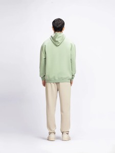 เสื้อฮู้ดแฟชั่นโอเวอร์ไซส์100% ผู้ชาย, เสื้อฮู้ดผ้าคอตตอนทรงหลวมทันสมัย - Product Image 6