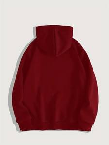 Haute Qualité Unisexe Haute Qualité OEM Coton Lourd Polaire Distressed Full Zip up pour Puff Print Hoodies Sweatshirts Hommes - Product Image 3