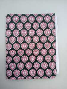 Tissu en coton imprimé bloc à la main beau tissu en coton imprimé floral indien fait à la main robe faisant du tissu - Product Image 6