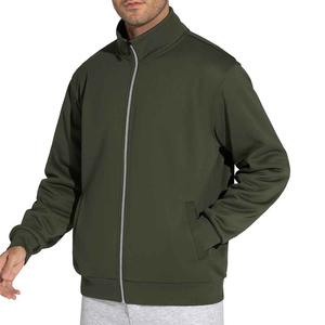 Top Trending Stand Collar a prueba de viento Poliéster Spandex Cremallera frontal Chaqueta transpirable para hombres chaquetas al aire libre - Product Image 6
