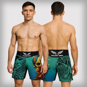 Short pour hommes poche respirant séchage rapide vente en gros séchage rapide 100% Polyester conception personnalisée hommes UFC Shorts Sublimation - Product Image 1