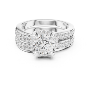 Bague en or 18 carats avec motif gravé - Product Image 3