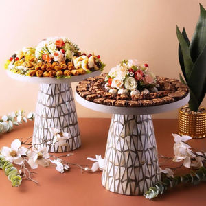 <b>Prime</b> Quality Mother Of Pearl Chocolate Platters Ramadan Eid Serving Bowl Tableware Dessert And Snacks Serving Platters <b>For</b> <b>Sale</b> - Product Image 1