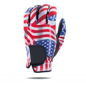 Personalizable GP blanco suave transpirable piel de oveja impermeable guantes de golf para la mano izquierda/derecha hombres mujeres deportes gimnasio uso - Product Image 1