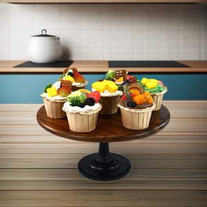 ถาดเสิร์ฟไม้ตกแต่งอเนกประสงค์สำหรับเสิร์ฟขนมหวาน - Product Image 3