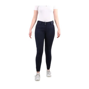 Ropa ecuestre personalizada, ropa deportiva, pantalones con agarre de asiento completo, pantalones técnicos de equitación al por mayor, mallas para niñas - Product Image 4