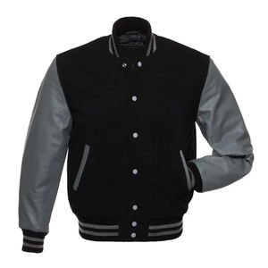 Veste bomber de baseball tendance 2026 avec motif de lettres, style populaire, vestes universitaires personnalisées pour hommes, vestes pour hommes OEM - Product Image 6