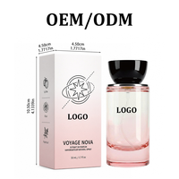 Parfum pour femmes 50 ml, parfum rose litchi, logo personnalisé OEM ODM, parfum en marque privée, service d'agent de sourcing