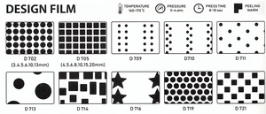 Film HTV à sublimation 3D à motifs fabriqué en Corée - Product Image 3