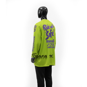 Maillot respirant coupe-vent en gros pour adultes, vêtements de sport de haute qualité, design tendance de motocross, imprimé course - Product Image 2