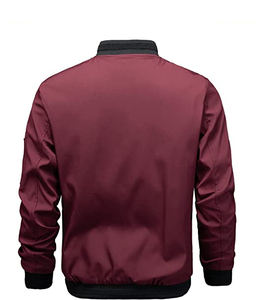 Chaqueta universitaria de satén de pedido personalizado a granel, abrigo de bombardero de béisbol OEM para hombres y mujeres, ropa de calle de moda Unisex con bordado - Product Image 3