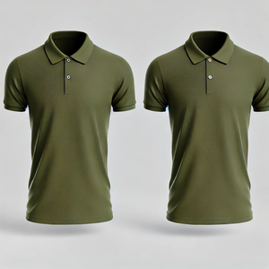 Camiseta de Cuello Alto para Hombre, de Secado Rápido, Ecológica, Antiarrugas, Anti-UV, Diseño Único, Tejido Ligero, Tallas Grandes, para Fitness - Product Image 4