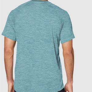 Último diseño 100% algodón terciopelo logotipo personalizado hombres camiseta de gran tamaño lavado ácido Vintage ropa de calle transpirable cierre de cremallera - Product Image 6