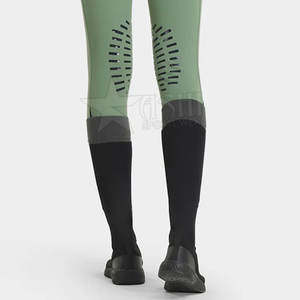 Legging de equitación Ecuestre para mujer de alta elasticidad con lazo Balde, ropa transpirable con logotipo personalizado, conjuntos y accesorios ecuestres - Product Image 6