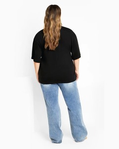 เสื้อยืดอะริโซนาสำหรับผู้หญิงขนาดใหญ่ทรงหลวมผ้าคอตตอนถักพิมพ์ลายดิจิตอลสำหรับใส่ในฤดูหนาว - Product Image 2