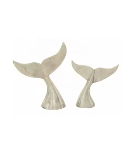 Sculptures en métal élégantes faites à la main Designer Sculpture en métal antique Conception de tissage Sculpture unique par le fabricant indien - Product Image 6