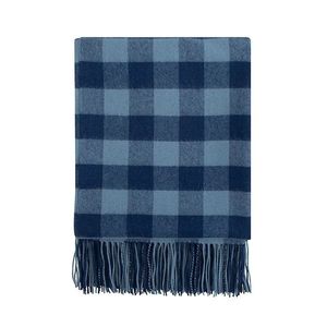 Couverture en laine tartan de qualité supérieure Design à carreaux classique Tissu en mousseline doux et respirant Jetés chauds et confortables à vendre - Product Image 1