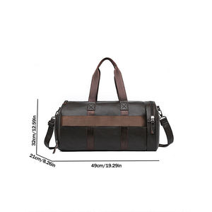 High capacity waterproof gym duffle <b>bag</b> with shoe compartment for outdoor sports and <b>fitness</b> lovers - Product Image 3