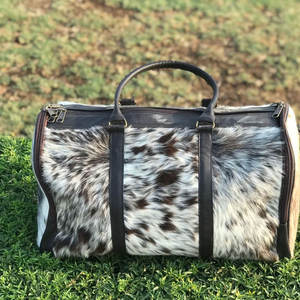 Bolsa de Viaje de Cuero Vintage de Alta Calidad para Hombre, Bolsa de Lona Deportiva de Cuero con Diseño Personalizado al por Mayor - Product Image 1