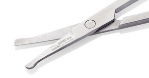 NGHIA Export ES-04 Ciseaux à poils de nez et cuticules en acier inoxydable de haute qualité Finition grise Ensemble de pédicure Outil de manucure essentiel - Product Image 3