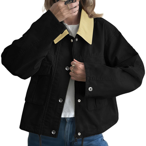 Veste coupe-vent confortable et élégante pour femmes, vêtements d'extérieur, veste respirante à la mode de bonne qualité avec logo personnalisé - Product Image 4