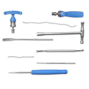 Ensemble d'instruments chirurgicaux orthopédiques manuels en titane pour système de fixation thoracolombaire postérieur - Product Image 5