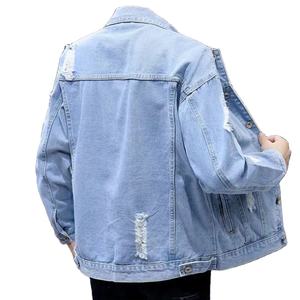 แจ็คเก็ตยีนส์ เสื้อคลุมฤดูใบไม้ร่วง ฤดูหนาว สำหรับผู้ชาย แขนยาว แฟชั่นทันสมัย ทรงเข้ารูป สไตล์ลำลอง สตรีทแวร์ รุ่นปี 2026 - Product Image 5