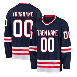 Jersey de práctica de hockey sobre hielo de estilo moderno, moda juvenil, venta al por mayor, camisetas de hockey sobre hielo personalizadas para hombres, uniforme de hockey sobre hielo para equipo - Product Image 2