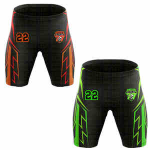 Uniformes de football à sublimation 7V7 de compression personnalisés pour hommes et jeunes Maillots de jeu avec short extensible 7 sur 7 - Product Image 6