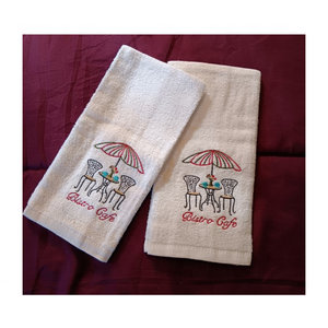 Trendy Restaurant Minimal Cotton <b>Kitchen</b> Towel 40x60 Cm 260 GSM Lightweight Absorbent Fabric OEKO TEX Certified <b>Kitchen</b> Use - Product Image 1