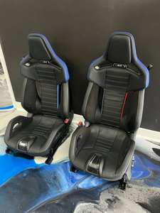 Encuentra asientos deportivos tipo bucket Recaro de fibra de carbono similares para los modelos M2/M3/M4/M5/M6/X3M-X6M/G80-G98 - Negro - Product Image 2