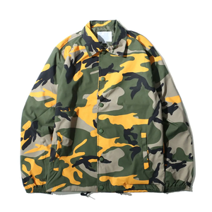 Premium Quality Custom Logo Men's <b>Camo</b> Windbreaker <b>Jacket</b> Sublimated Winter Windproof Outdoor Coat Waterproof Material - Product Image 2