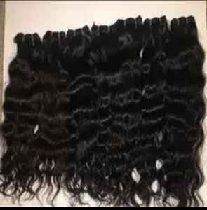 Lots de cheveux brésiliens vierges bouclés en gros, couleur naturelle, double trame avec texture profonde, cheveux de qualité Remy - Product Image 6