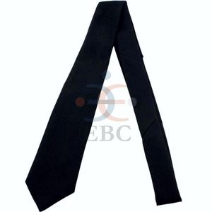 เนคไทยูนิฟอร์มใส่ได้ทั้งชายและหญิงเนคไทคุณภาพสูงทำด้วยมือทำจากโพลีเอสเตอร์สีทึบ - Product Image 6