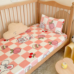 Automne et hiver classe a housse de matelas en molleton de lait de qualité maternelle et infantile épaissi chaud entièrement enveloppé lavable en Machine - Product Image 3