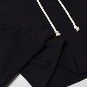 OEM Sweatshirts à capuche pour femmes, poids lourd, avec impression personnalisée, en tissu tricoté éponge pour l'automne - Product Image 6