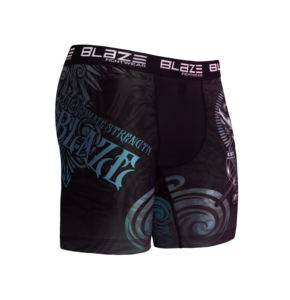 Blaze กางเกงขาสั้นรัดรูปสำหรับทีม MMA กางเกงออกกำลังวิ่งชุดออกกำลังกาย - Product Image 3